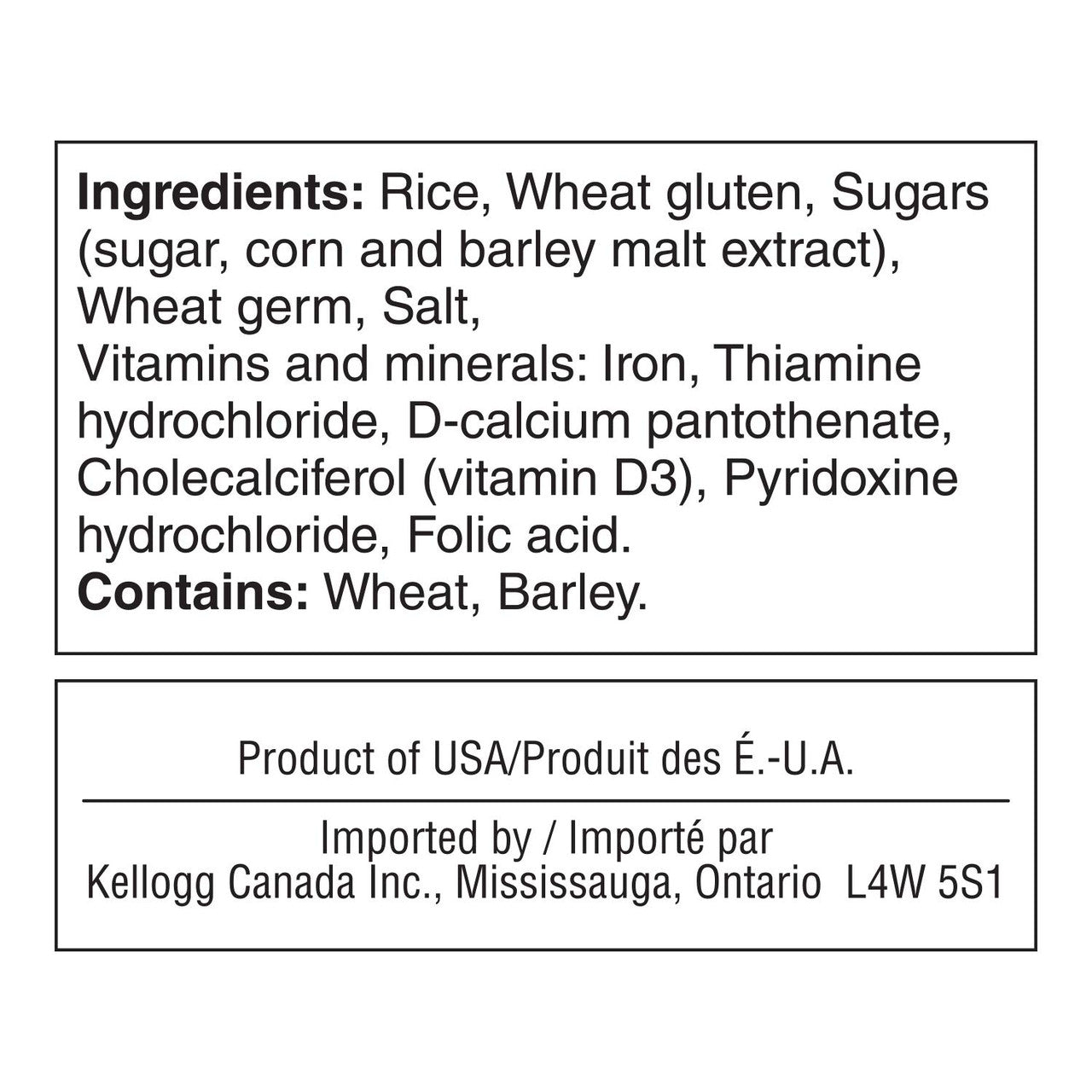 Kellogg's Special K Original, Family Pack, Cereal, 620g/21.9oz.,{Imported from Canada}
